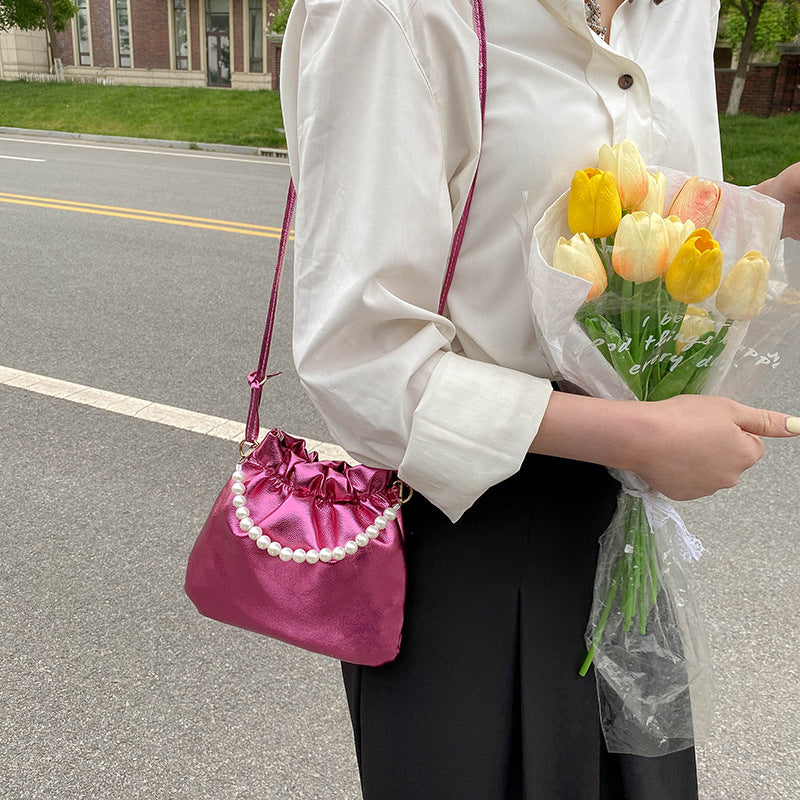 Venta al por mayor Bolso del cubo de la PU